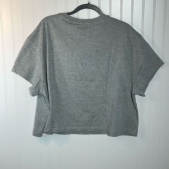 PSK Collective  Cropped Tee Lot 2 Women’s 3 XLarge Yellow Gray Short Sleeve - Picture 6 of 6